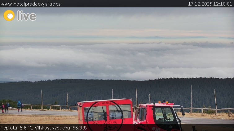 Praděd - Vysílač - Praděd - Vysílač - 17.12.2025 v 12:10