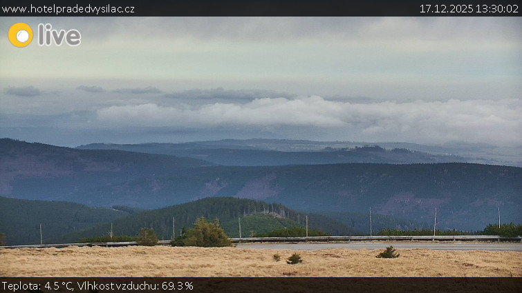 Praděd - Vysílač - Praděd - Vysílač - 17.12.2025 v 13:30