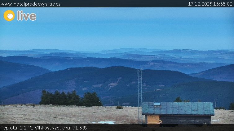 Praděd - Vysílač - Praděd - Vysílač - 17.12.2025 v 15:55