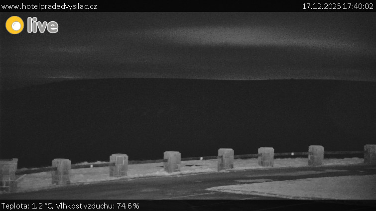 Praděd - Vysílač - Praděd - Vysílač - 17.12.2025 v 17:40