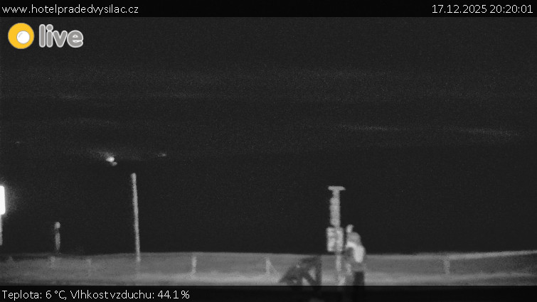 Praděd - Vysílač - Praděd - Vysílač - 17.12.2025 v 20:20