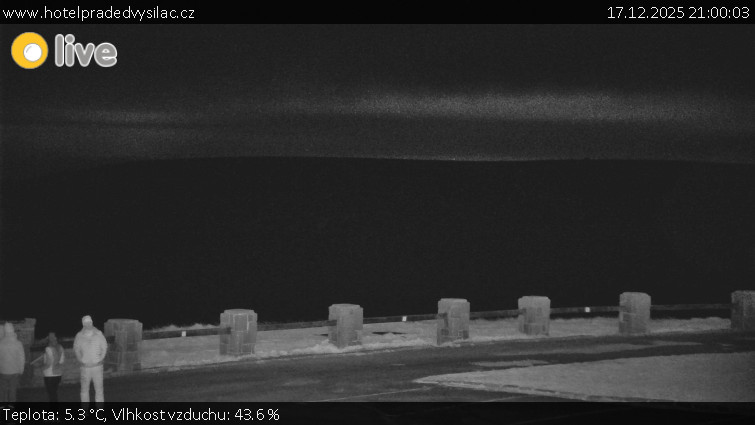 Praděd - Vysílač - Praděd - Vysílač - 17.12.2025 v 21:00