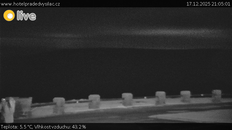 Praděd - Vysílač - Praděd - Vysílač - 17.12.2025 v 21:05