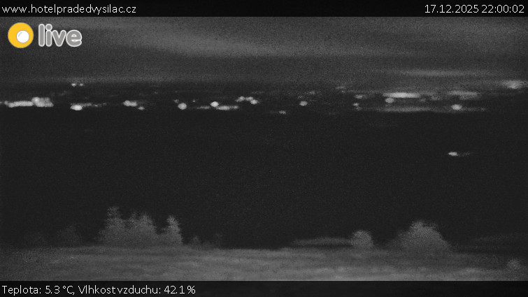 Praděd - Vysílač - Praděd - Vysílač - 17.12.2025 v 22:00