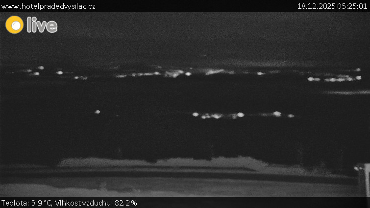 Praděd - Vysílač - Praděd - Vysílač - 18.12.2025 v 05:25