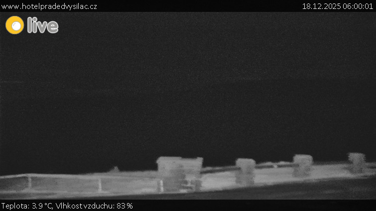 Praděd - Vysílač - Praděd - Vysílač - 18.12.2025 v 06:00