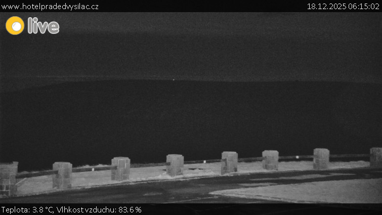Praděd - Vysílač - Praděd - Vysílač - 18.12.2025 v 06:15