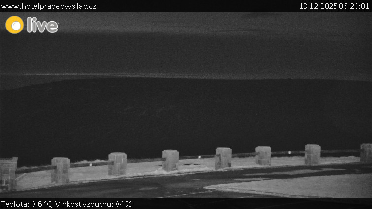 Praděd - Vysílač - Praděd - Vysílač - 18.12.2025 v 06:20