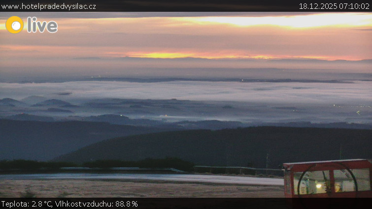 Praděd - Vysílač - Praděd - Vysílač - 18.12.2025 v 07:10