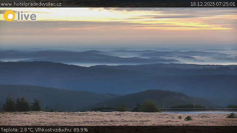 Praděd - Vysílač - Praděd - Vysílač - 18.12.2025 v 07:25