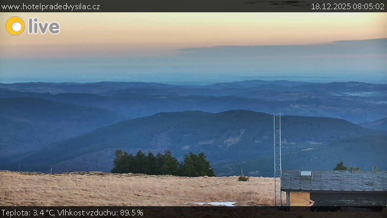 Praděd - Vysílač - Praděd - Vysílač - 18.12.2025 v 08:05