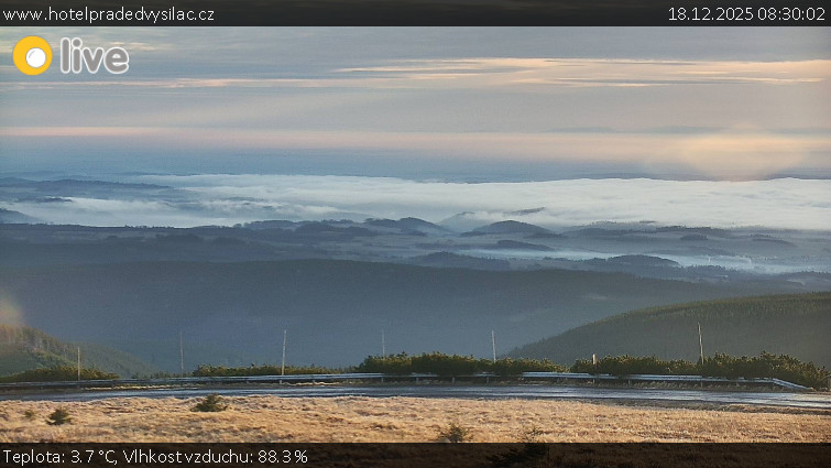 Praděd - Vysílač - Praděd - Vysílač - 18.12.2025 v 08:30