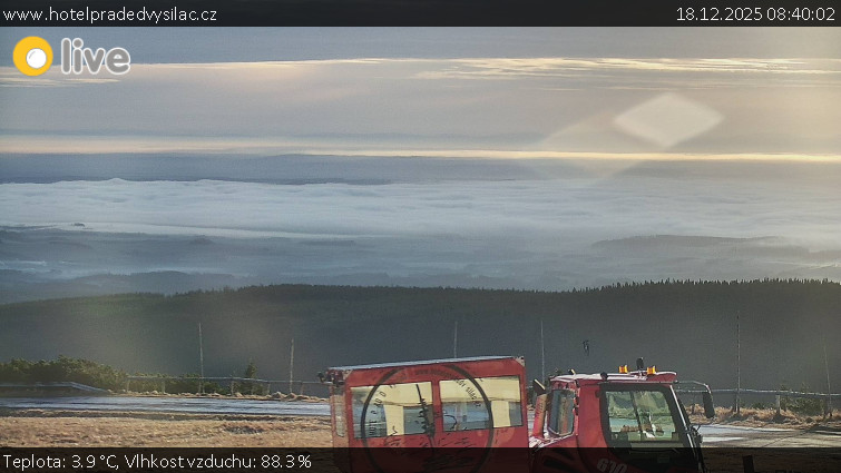 Praděd - Vysílač - Praděd - Vysílač - 18.12.2025 v 08:40