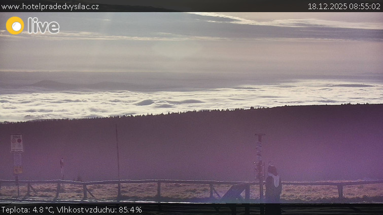 Praděd - Vysílač - Praděd - Vysílač - 18.12.2025 v 08:55