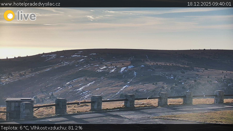 Praděd - Vysílač - Praděd - Vysílač - 18.12.2025 v 09:40