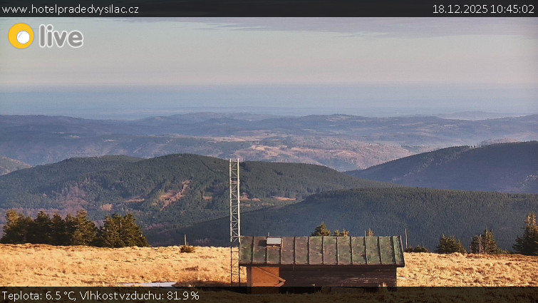 Praděd - Vysílač - Praděd - Vysílač - 18.12.2025 v 10:45