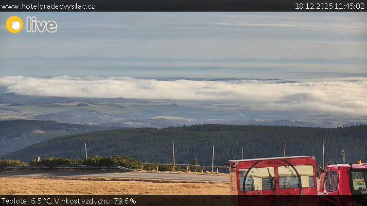 Praděd - Vysílač - Praděd - Vysílač - 18.12.2025 v 11:45