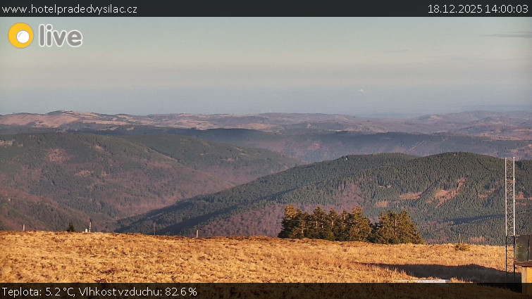 Praděd - Vysílač - Praděd - Vysílač - 18.12.2025 v 14:00