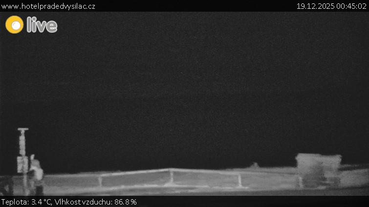 Praděd - Vysílač - Praděd - Vysílač - 19.12.2025 v 00:45