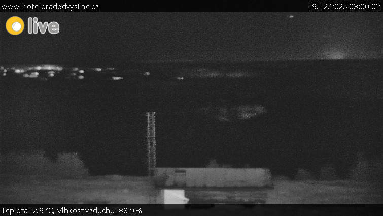 Praděd - Vysílač - Praděd - Vysílač - 19.12.2025 v 03:00