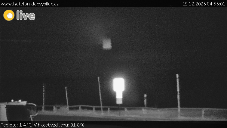 Praděd - Vysílač - Praděd - Vysílač - 19.12.2025 v 04:55