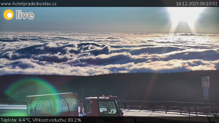Praděd - Vysílač - Praděd - Vysílač - 19.12.2025 v 08:10