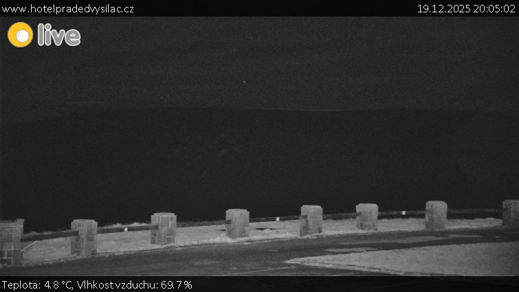 Praděd - Vysílač - Praděd - Vysílač - 19.12.2025 v 20:05