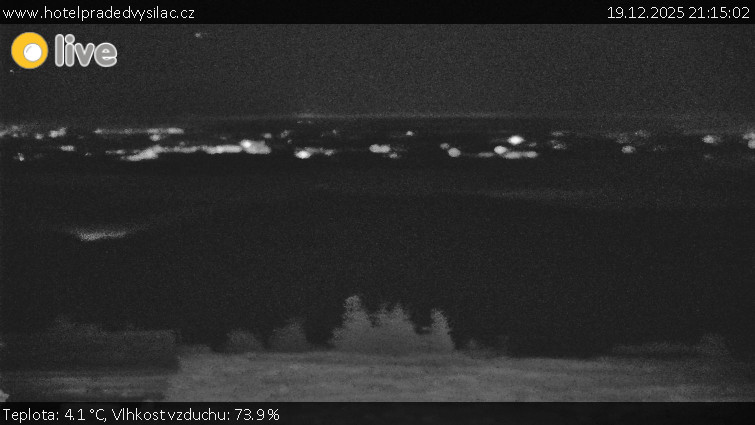 Praděd - Vysílač - Praděd - Vysílač - 19.12.2025 v 21:15