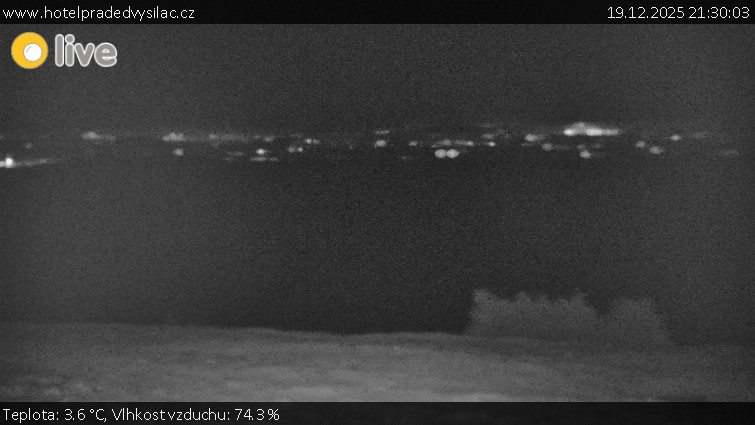 Praděd - Vysílač - Praděd - Vysílač - 19.12.2025 v 21:30