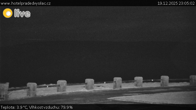 Praděd - Vysílač - Praděd - Vysílač - 19.12.2025 v 23:05