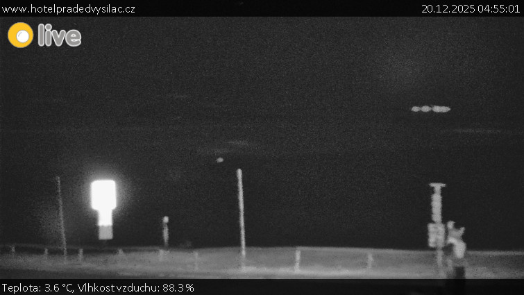 Praděd - Vysílač - Praděd - Vysílač - 20.12.2025 v 04:55