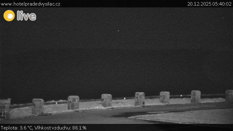 Praděd - Vysílač - Praděd - Vysílač - 20.12.2025 v 05:40