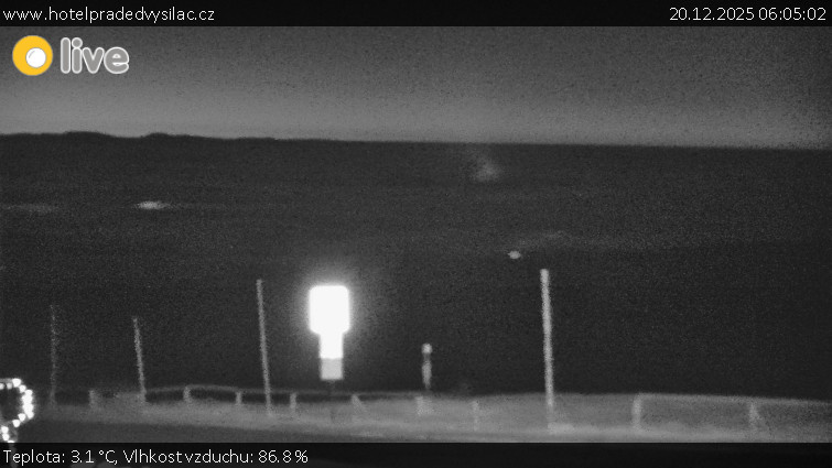 Praděd - Vysílač - Praděd - Vysílač - 20.12.2025 v 06:05