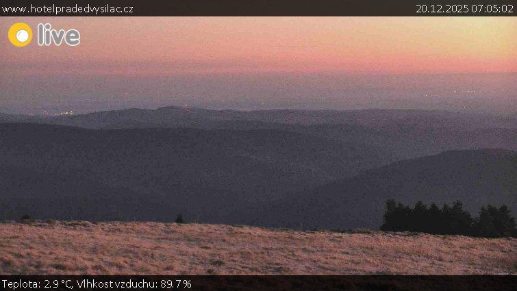 Praděd - Vysílač - Praděd - Vysílač - 20.12.2025 v 07:05