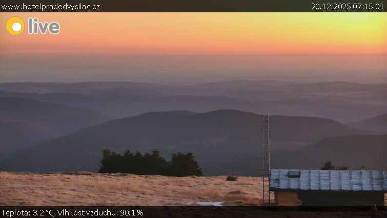 Praděd - Vysílač - Praděd - Vysílač - 20.12.2025 v 07:15