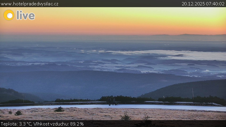 Praděd - Vysílač - Praděd - Vysílač - 20.12.2025 v 07:40