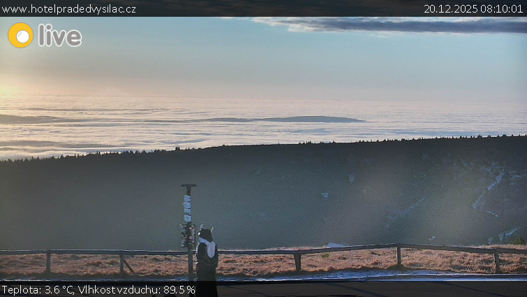 Praděd - Vysílač - Praděd - Vysílač - 20.12.2025 v 08:10