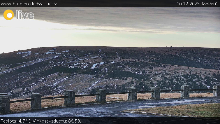 Praděd - Vysílač - Praděd - Vysílač - 20.12.2025 v 08:45