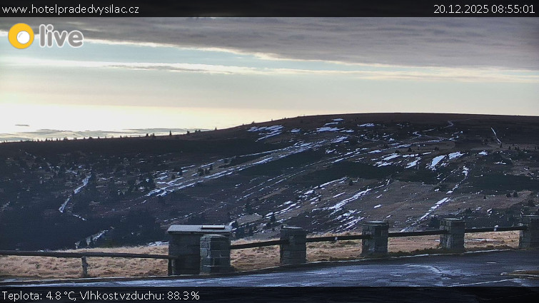 Praděd - Vysílač - Praděd - Vysílač - 20.12.2025 v 08:55