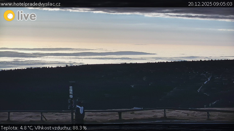Praděd - Vysílač - Praděd - Vysílač - 20.12.2025 v 09:05