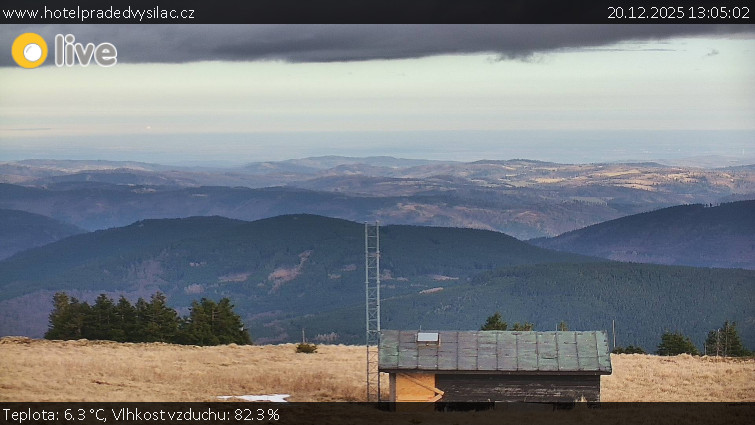Praděd - Vysílač - Praděd - Vysílač - 20.12.2025 v 13:05