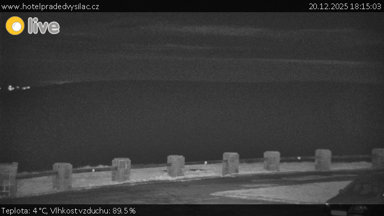 Praděd - Vysílač - Praděd - Vysílač - 20.12.2025 v 18:15