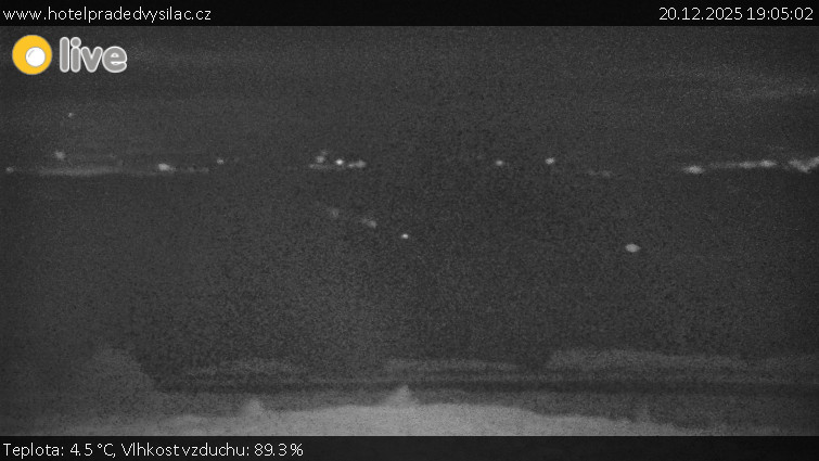 Praděd - Vysílač - Praděd - Vysílač - 20.12.2025 v 19:05