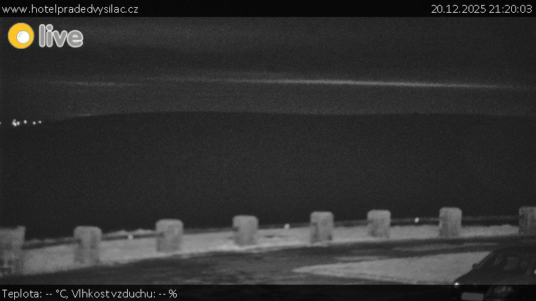 Praděd - Vysílač - Praděd - Vysílač - 20.12.2025 v 21:20