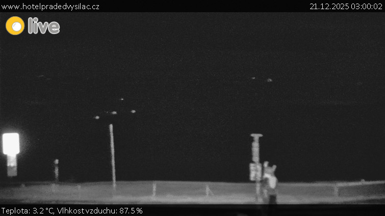 Praděd - Vysílač - Praděd - Vysílač - 21.12.2025 v 03:00