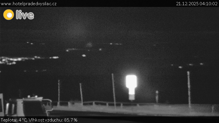 Praděd - Vysílač - Praděd - Vysílač - 21.12.2025 v 04:10