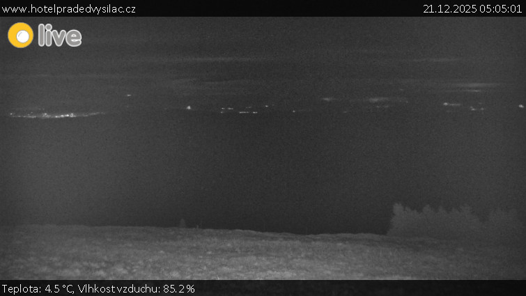 Praděd - Vysílač - Praděd - Vysílač - 21.12.2025 v 05:05