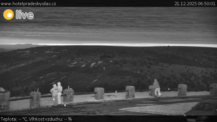 Praděd - Vysílač - Praděd - Vysílač - 21.12.2025 v 06:50