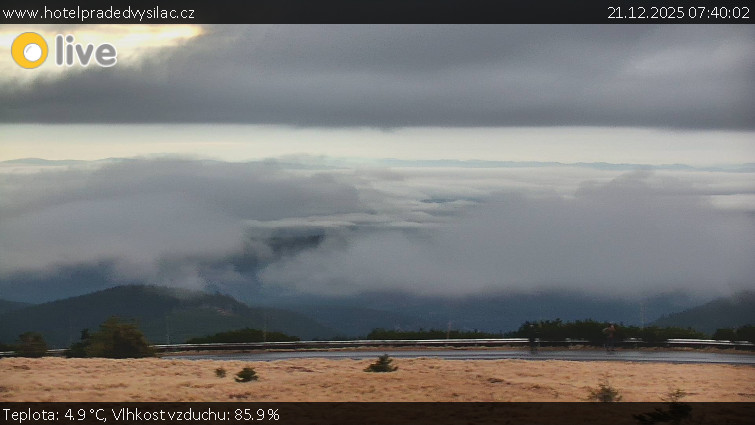 Praděd - Vysílač - Praděd - Vysílač - 21.12.2025 v 07:40