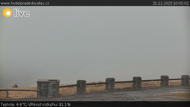 Praděd - Vysílač - Praděd - Vysílač - 21.12.2025 v 10:05